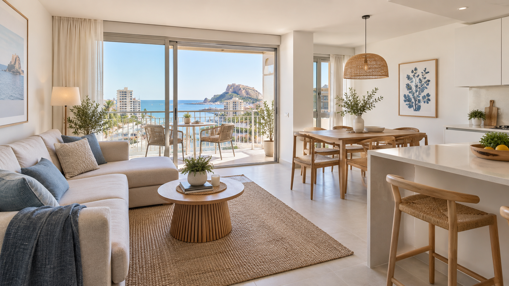 Modern apartment cared for by Property Care Alicante
